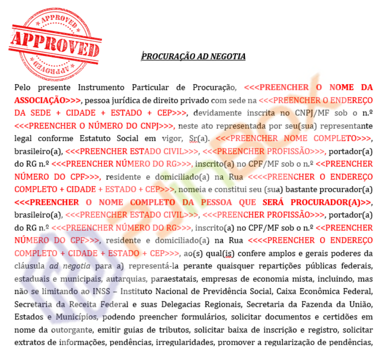 Instrumento de Fundação Time de Várzea - Imagem 4