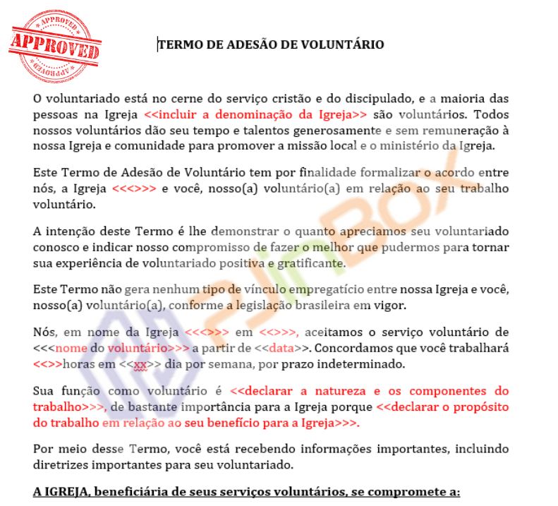 Instrumento de Fundação de Igreja Evangélica - Mandatos da Administração com prazos distintos - Imagem 2